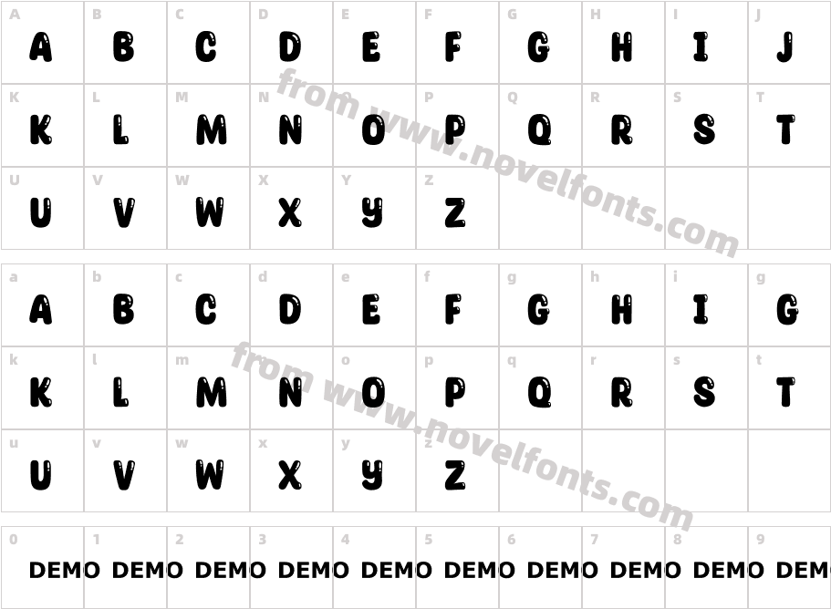 Glossy Sheen ShineCharacter Map