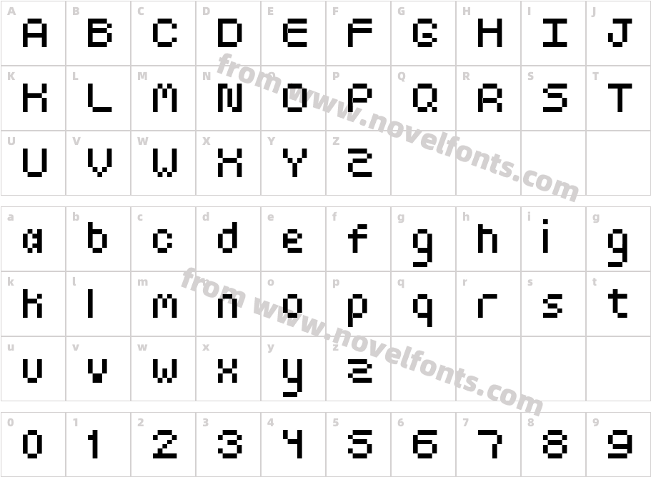 GoldyRound NormalCharacter Map