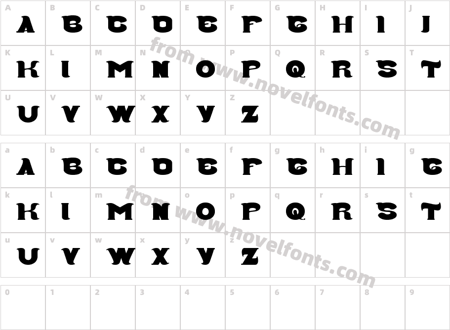 Good MorningCharacter Map