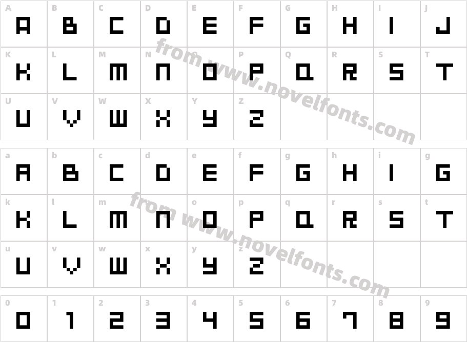 Goodbye DespairCharacter Map