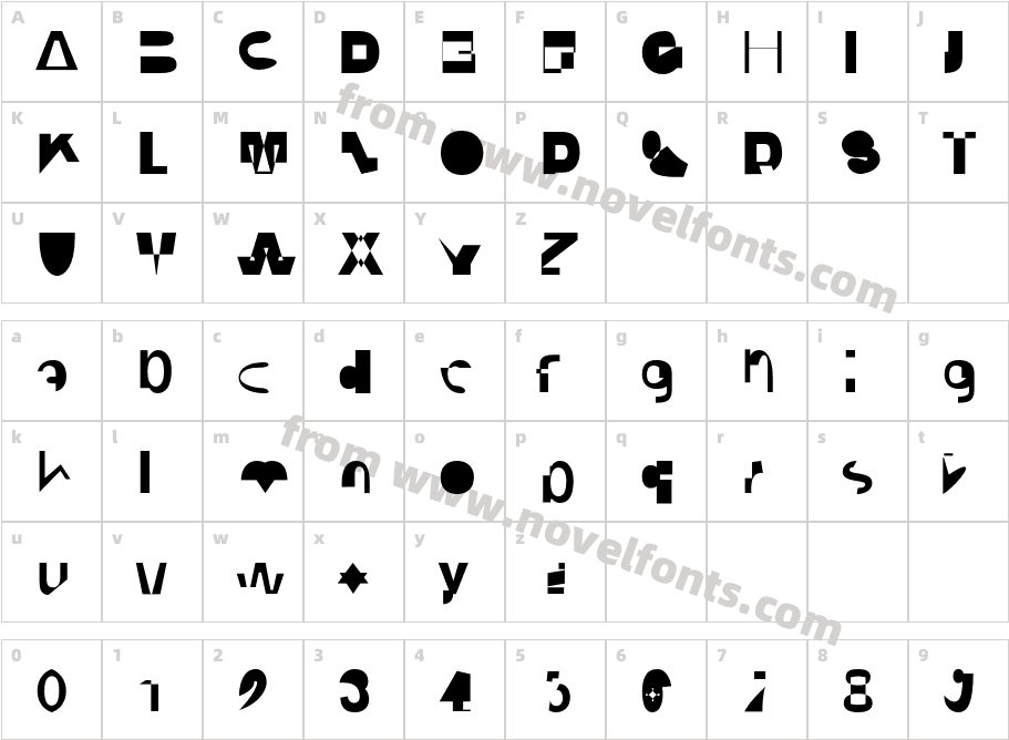 CodeBoldCharacter Map