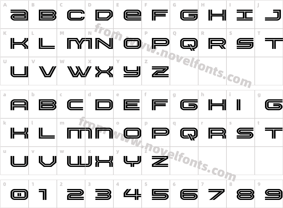 Gran Torino ExpandedCharacter Map