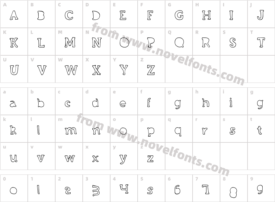 GrandCircleDTCharacter Map