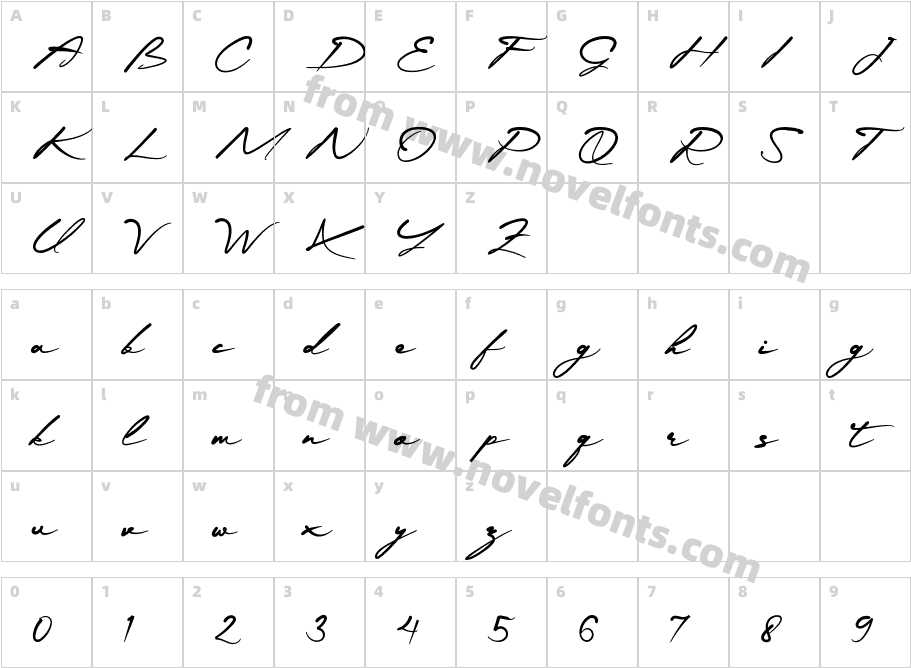 GraypheneRegularCharacter Map