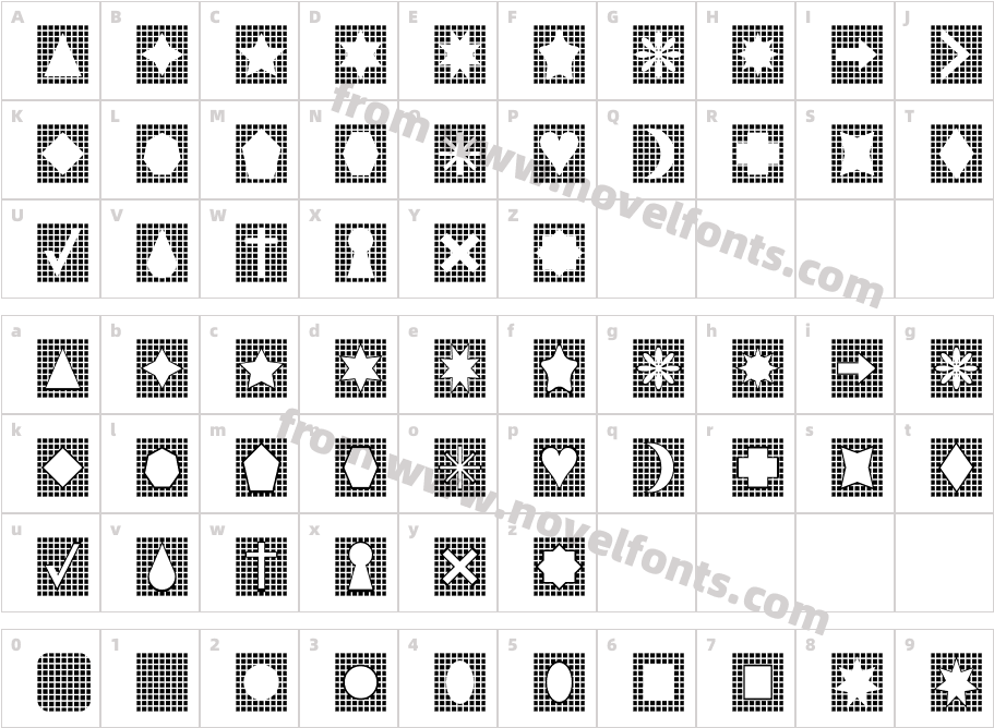 Grids n ThingsCharacter Map