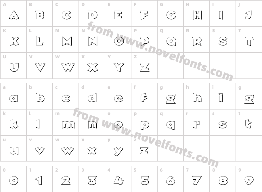 Griffin-ShadedCharacter Map