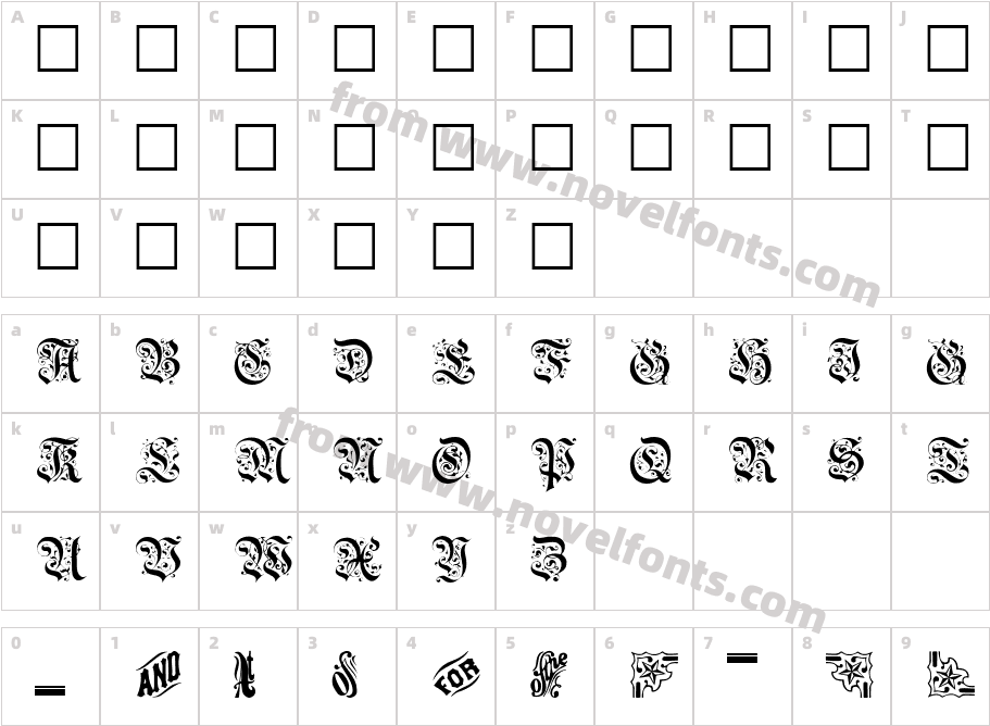 GriffinTwo PlainCharacter Map