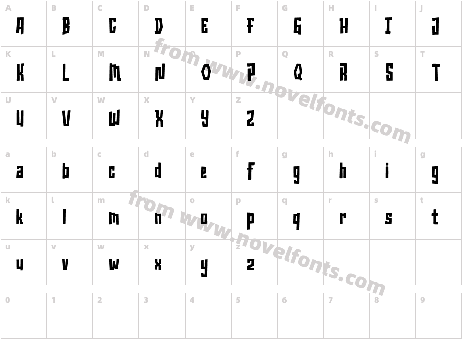 Grimblocks Free RegularCharacter Map