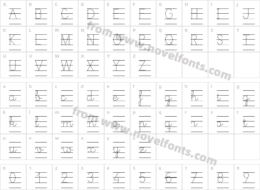 ColeCarreira1Character Map