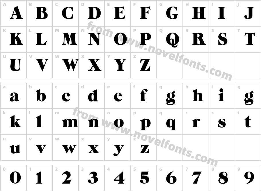 GrouchCharacter Map