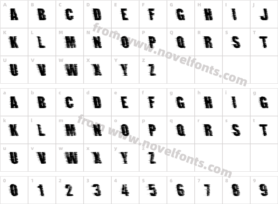 Ground ZeroCharacter Map