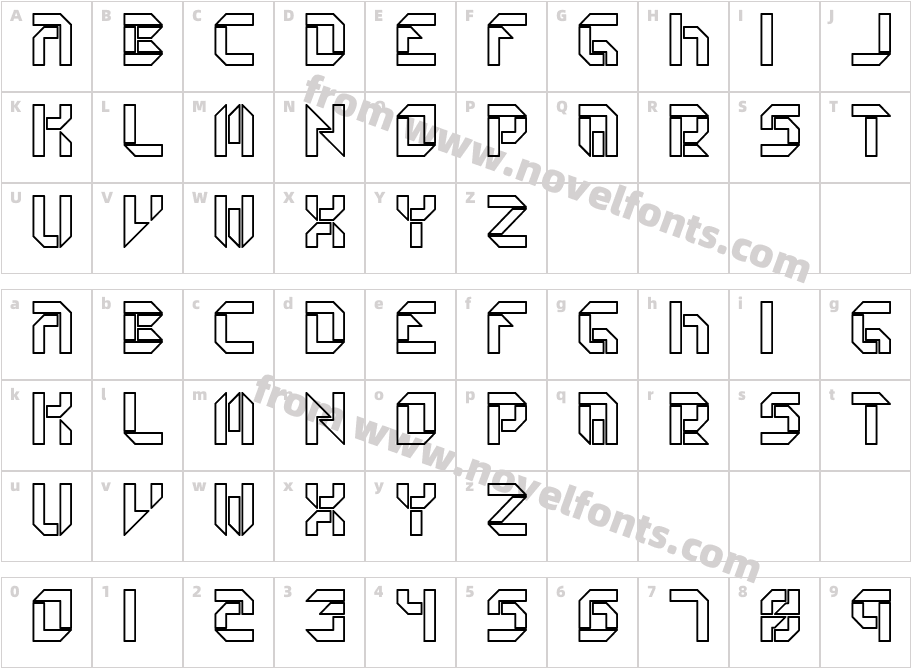 Collective O (BRK)Character Map