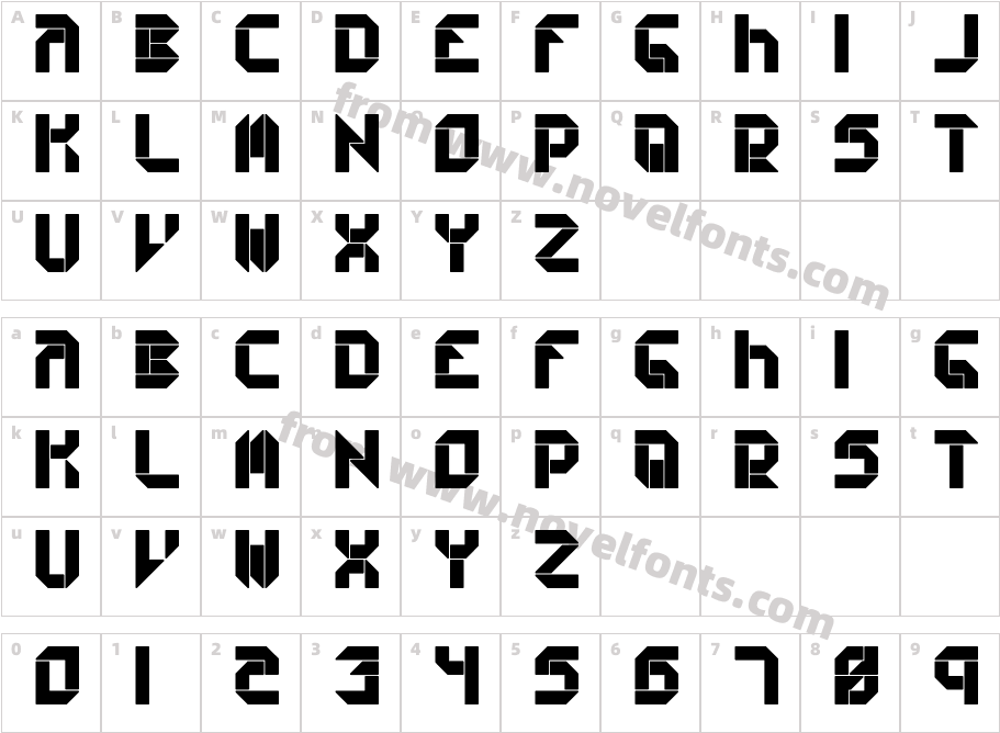 Collective S (BRK)Character Map