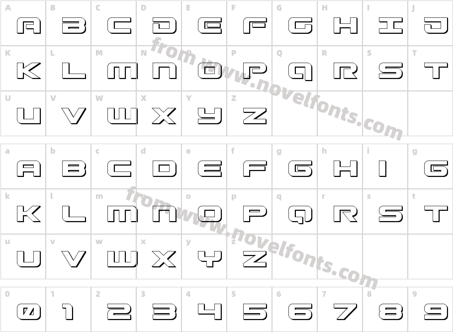 Gunship 3DCharacter Map