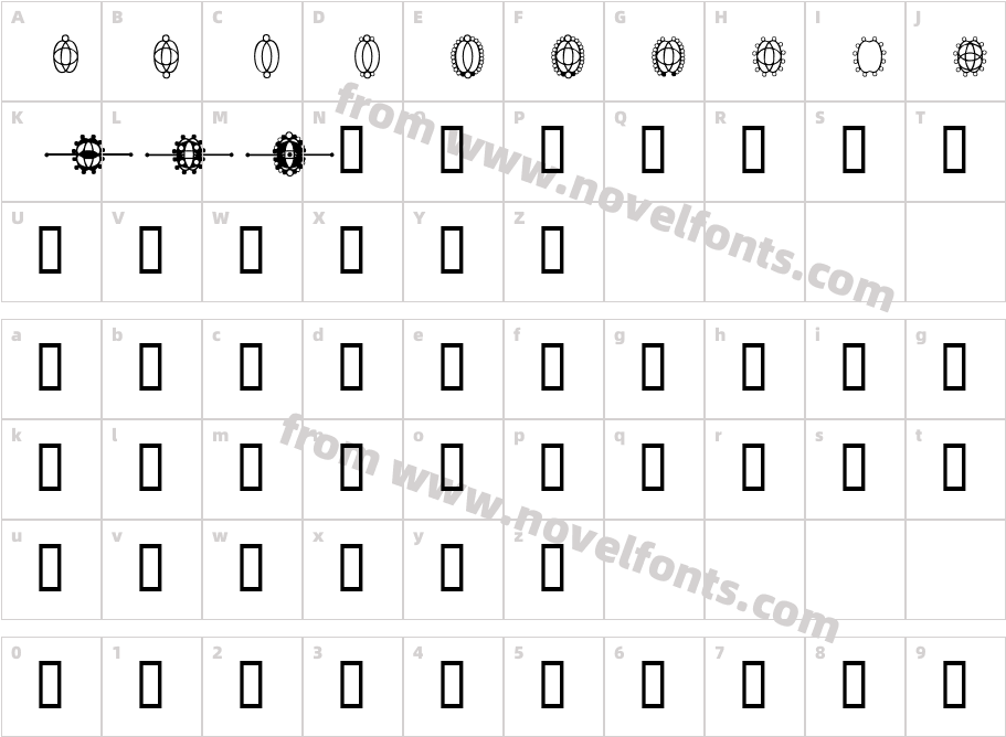 HDGEMS2Character Map