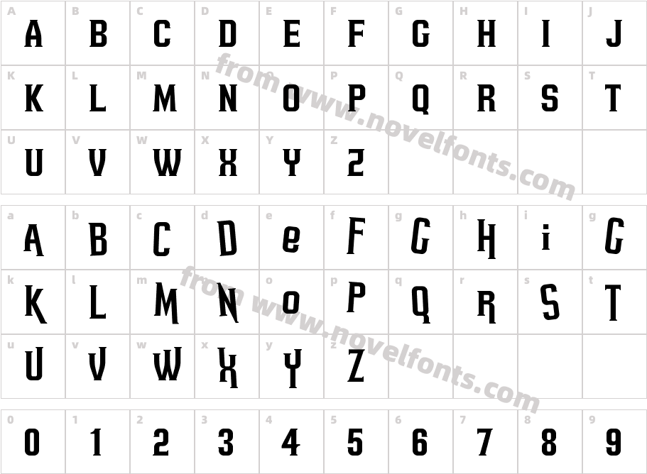 HEADSOME & modifCharacter Map