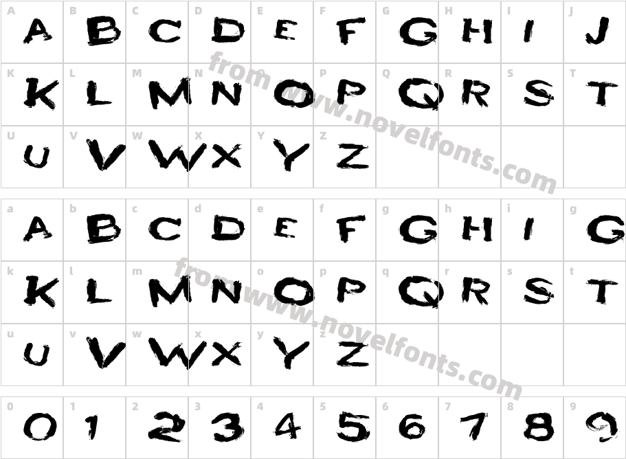 HEYROfunCharacter Map