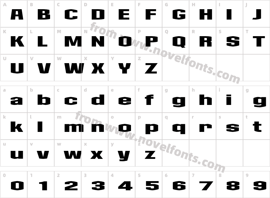 CollosExtendedCharacter Map