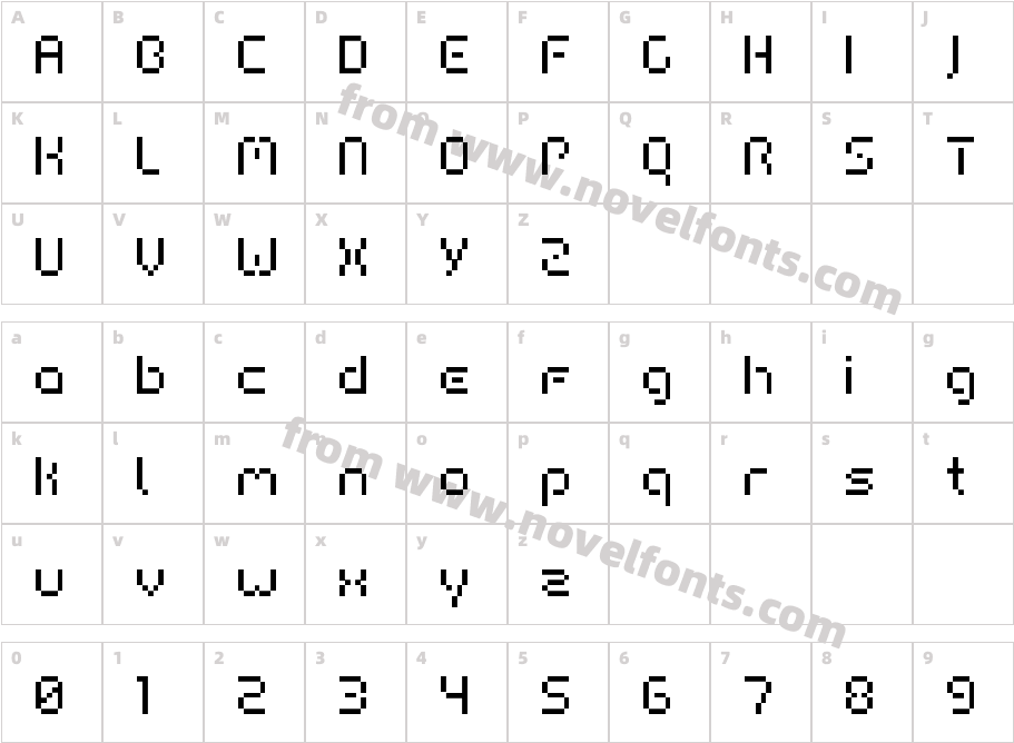 HIAIRPORT FFMCharacter Map