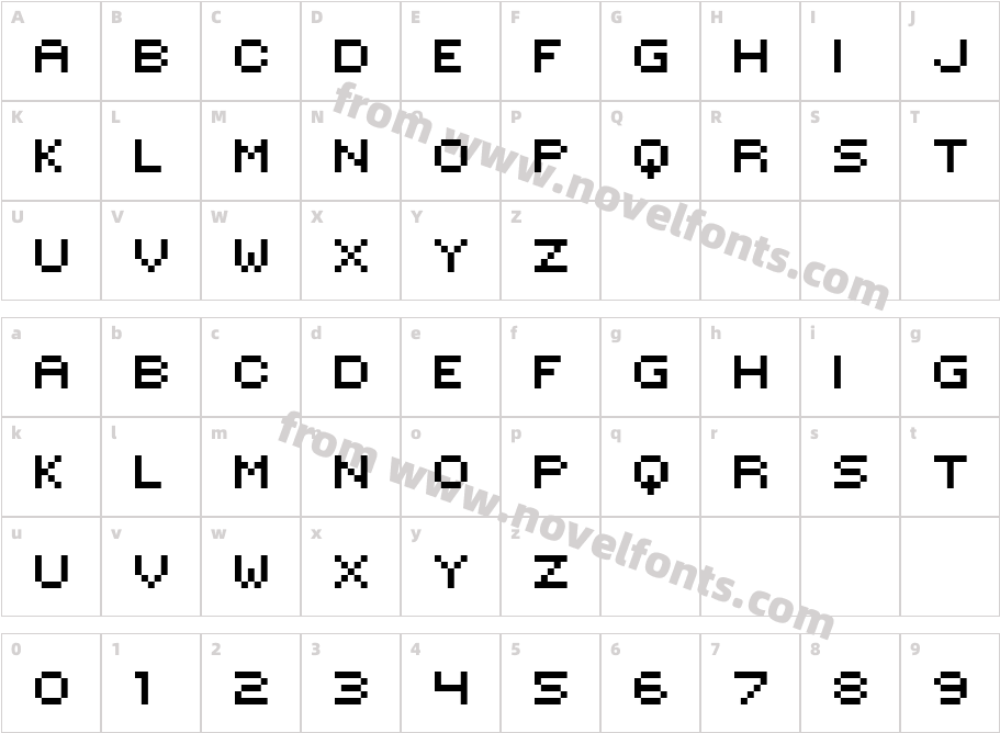 HILOGINCONCharacter Map