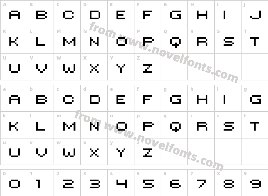 HILOGINREGCharacter Map