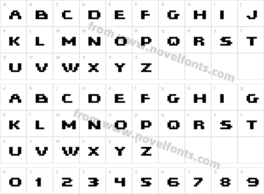 HISKYFLIPPERHIBOLDCharacter Map