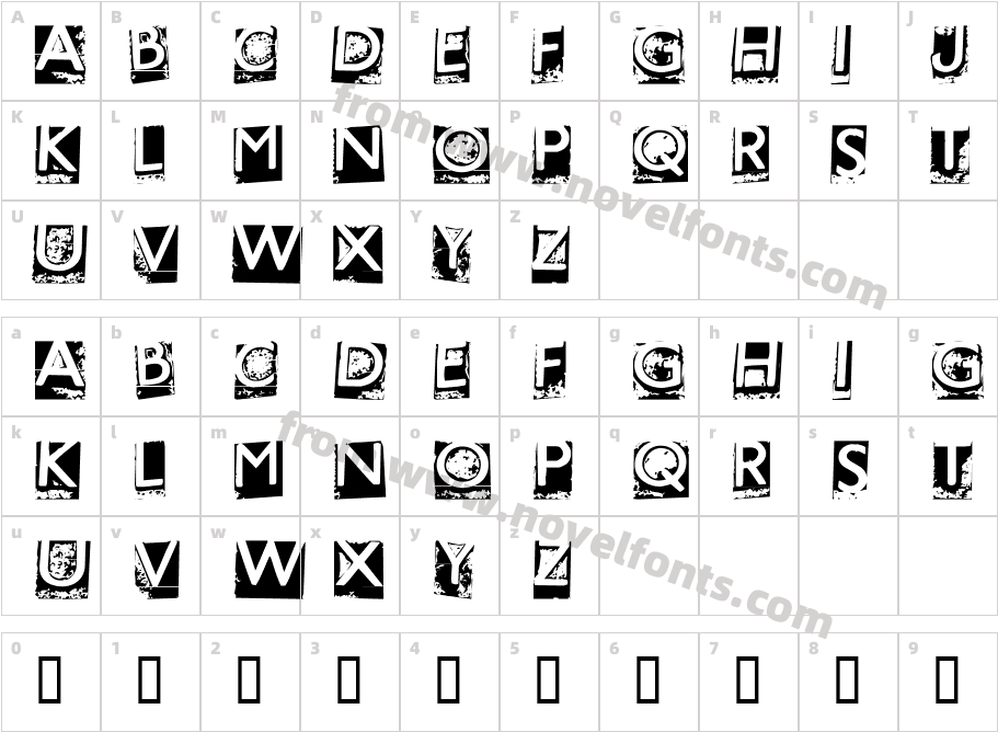 HOTMETAL  NormalCharacter Map