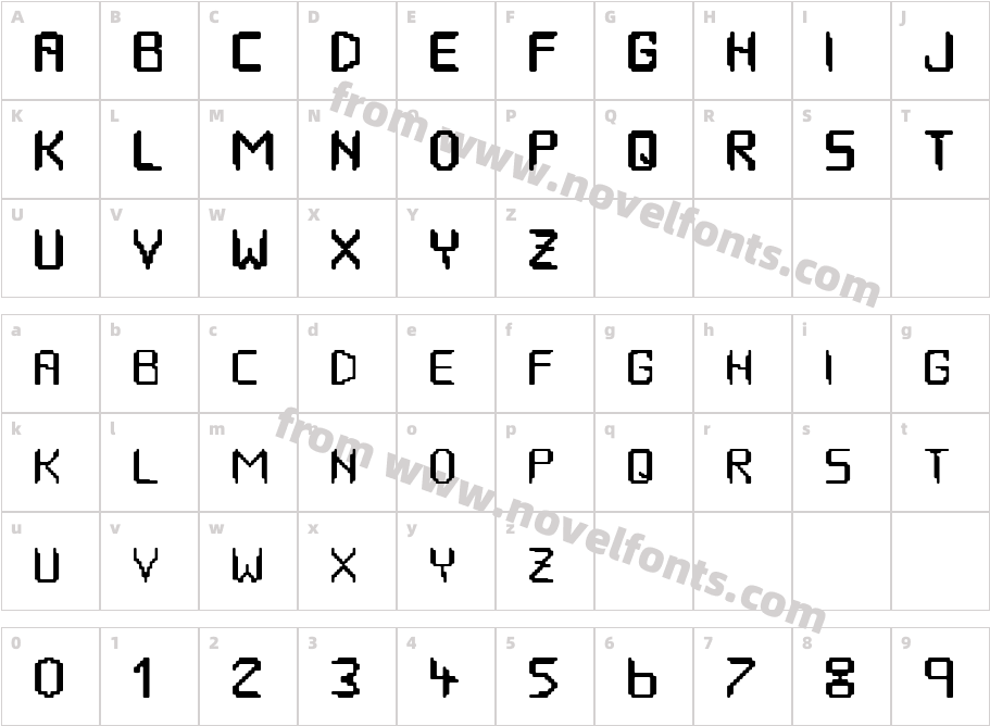 HOUSEPIPES NormalCharacter Map