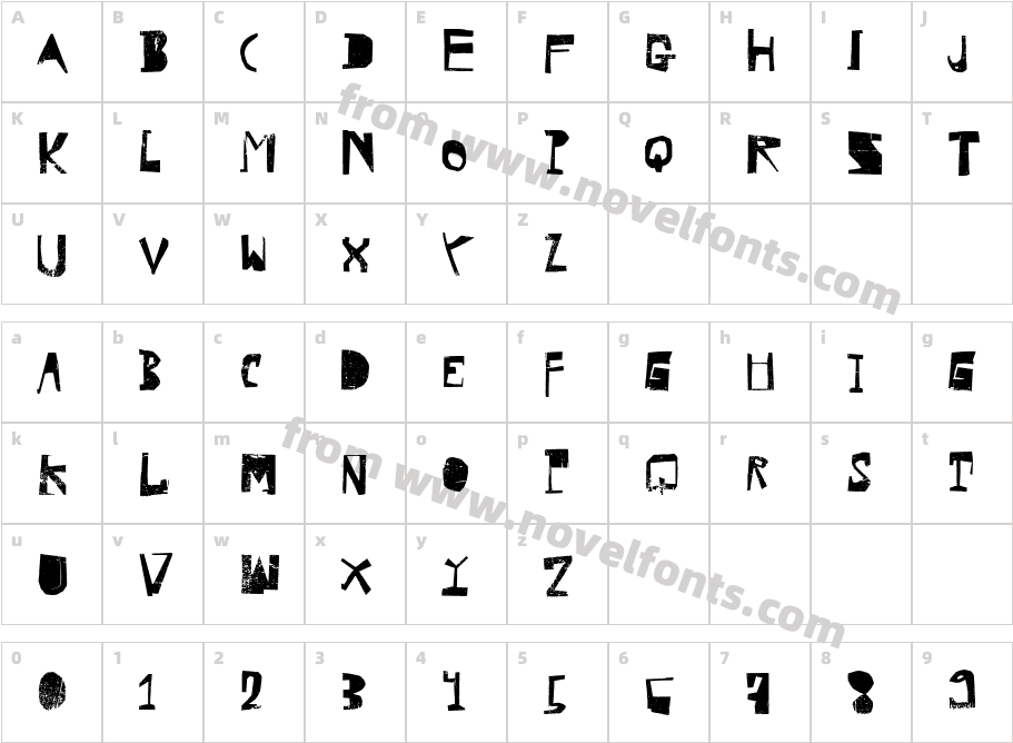 HVDRowdyCharacter Map