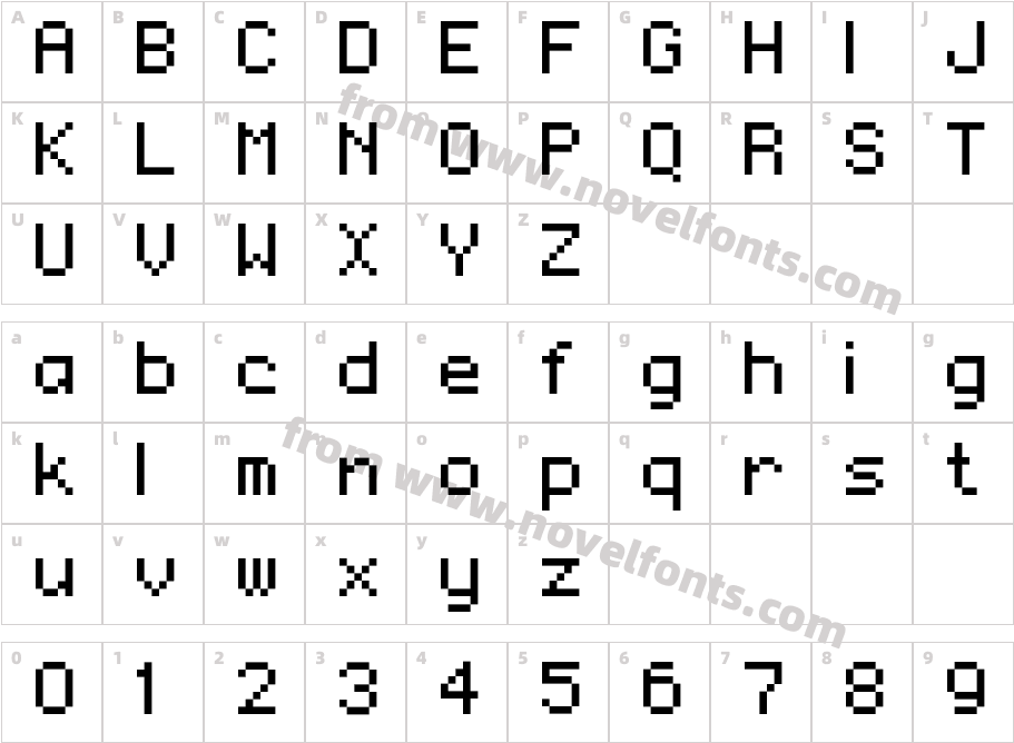 Hachipochi-EightAlCharacter Map