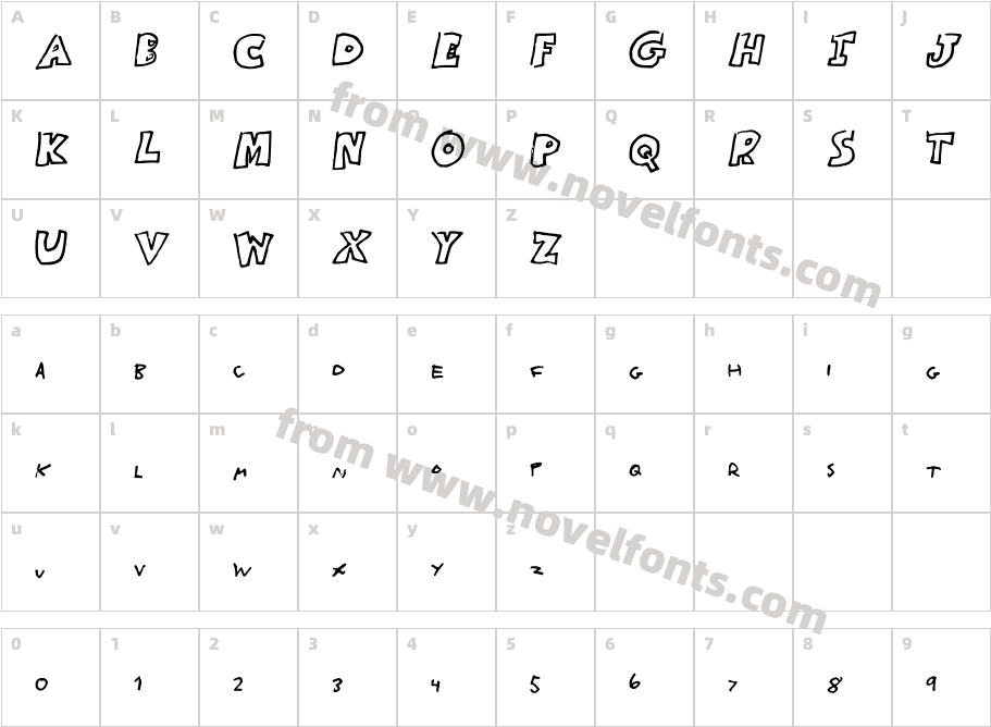 Half_TimeCharacter Map