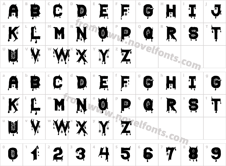 Halloween Scare StCharacter Map