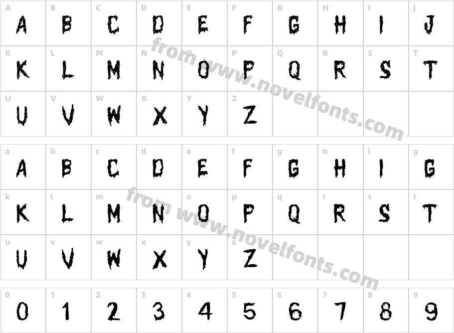 Halloween Slime (PERSONAL USE)Character Map