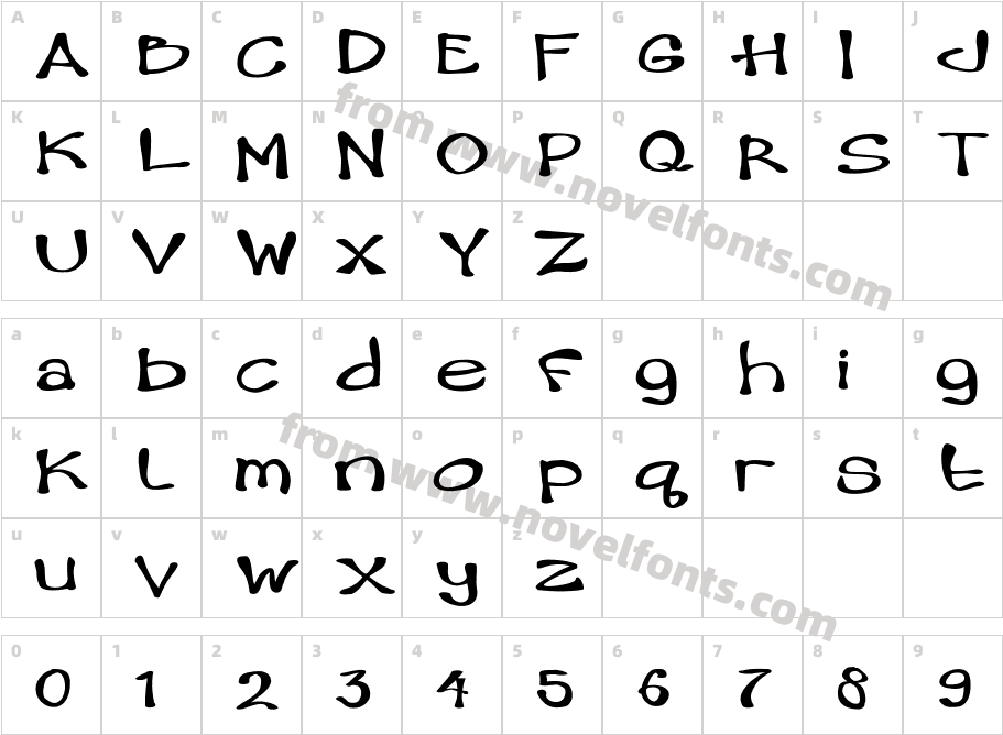 HamboneCharacter Map