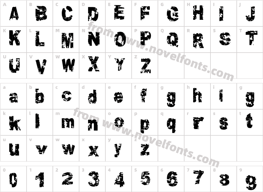 Colton GrundyCharacter Map