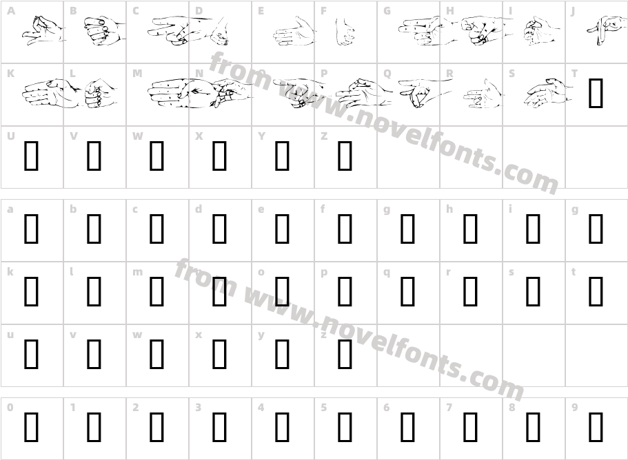 HandsomCharacter Map