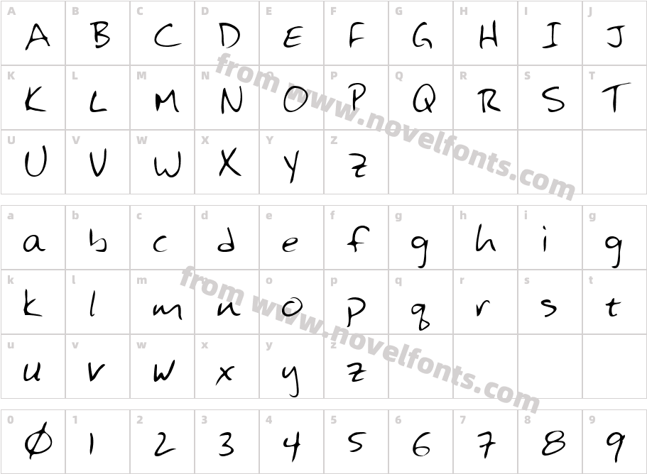 HansonsHand-PlainCharacter Map