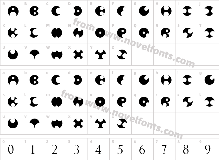 Happy RoxyCharacter Map