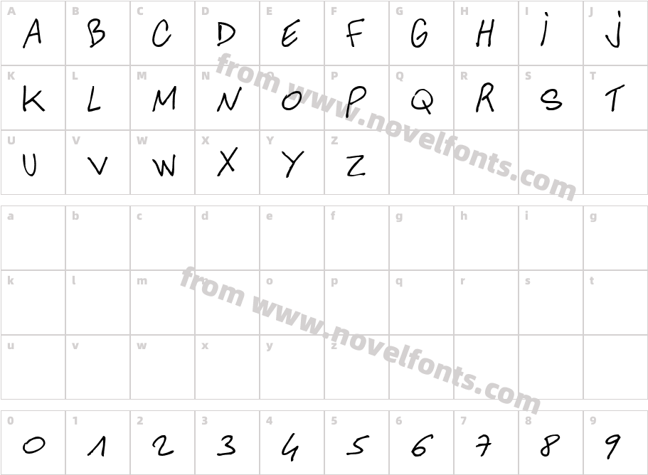 ANOTHER HAND OF CRECharacter Map