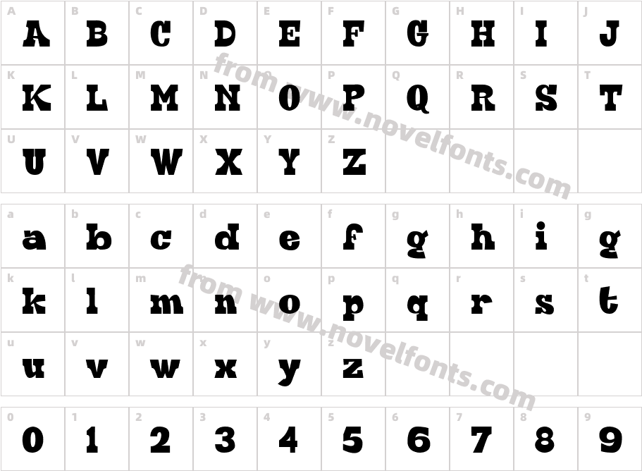 Hard BlockCharacter Map