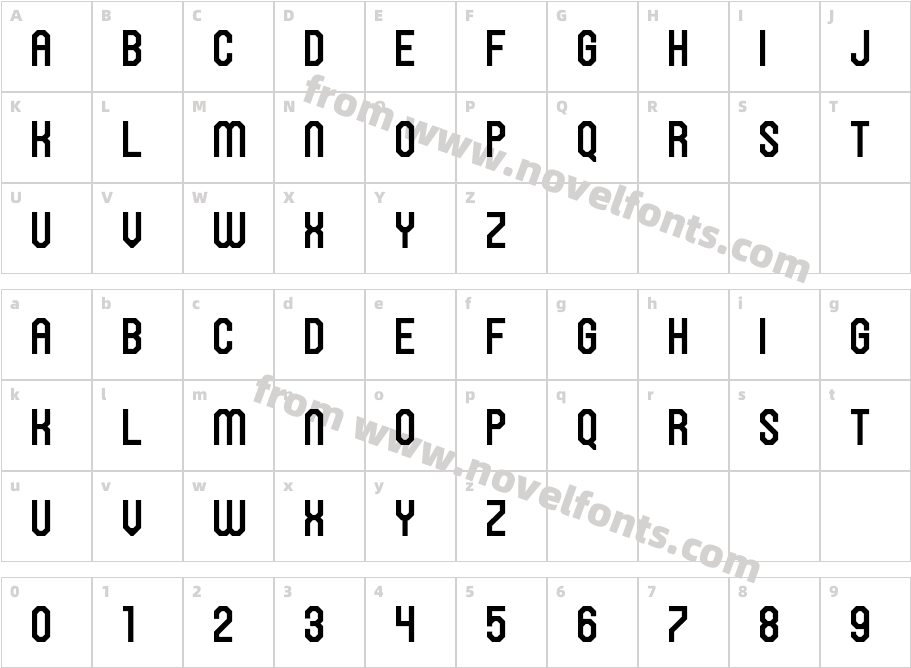 Hawking BowenCharacter Map