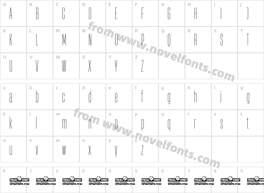 Heading Now Trial 11 ThinCharacter Map