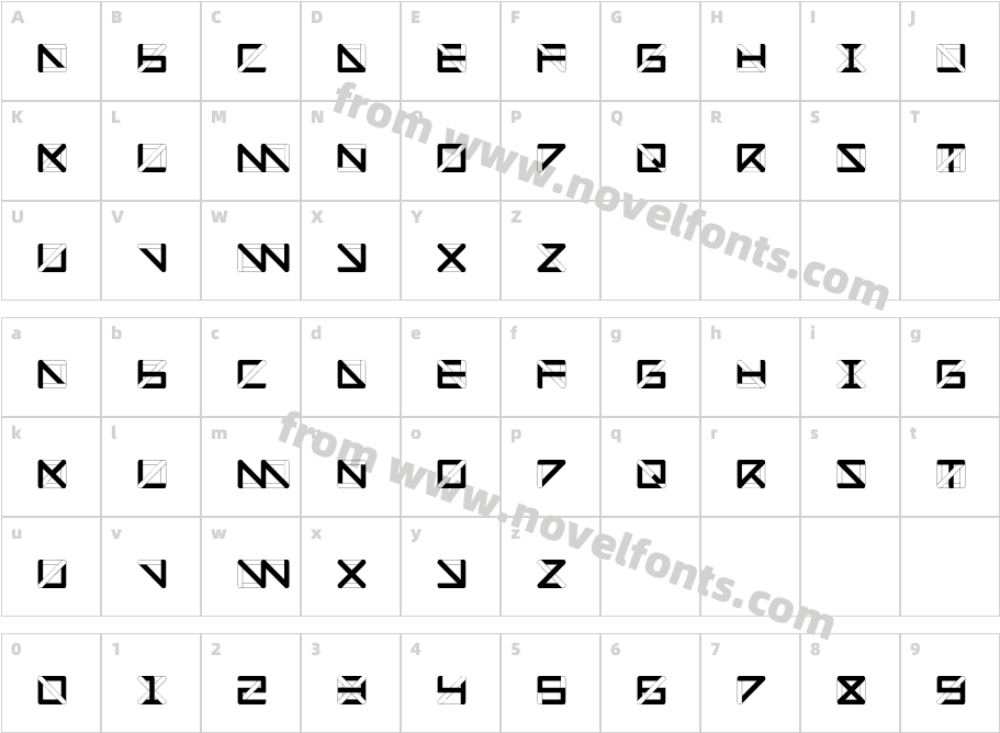 ANTZCharacter Map