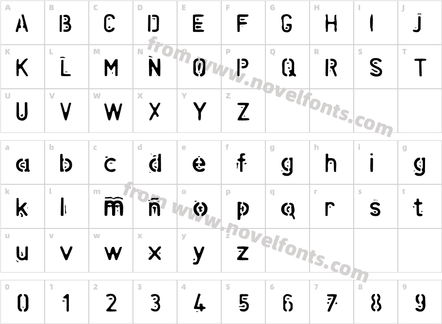 HelixCharacter Map