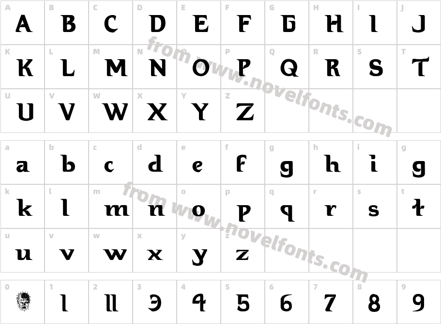 HellboundCharacter Map