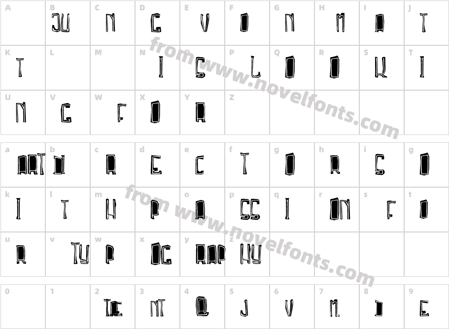 Hello thereCharacter Map