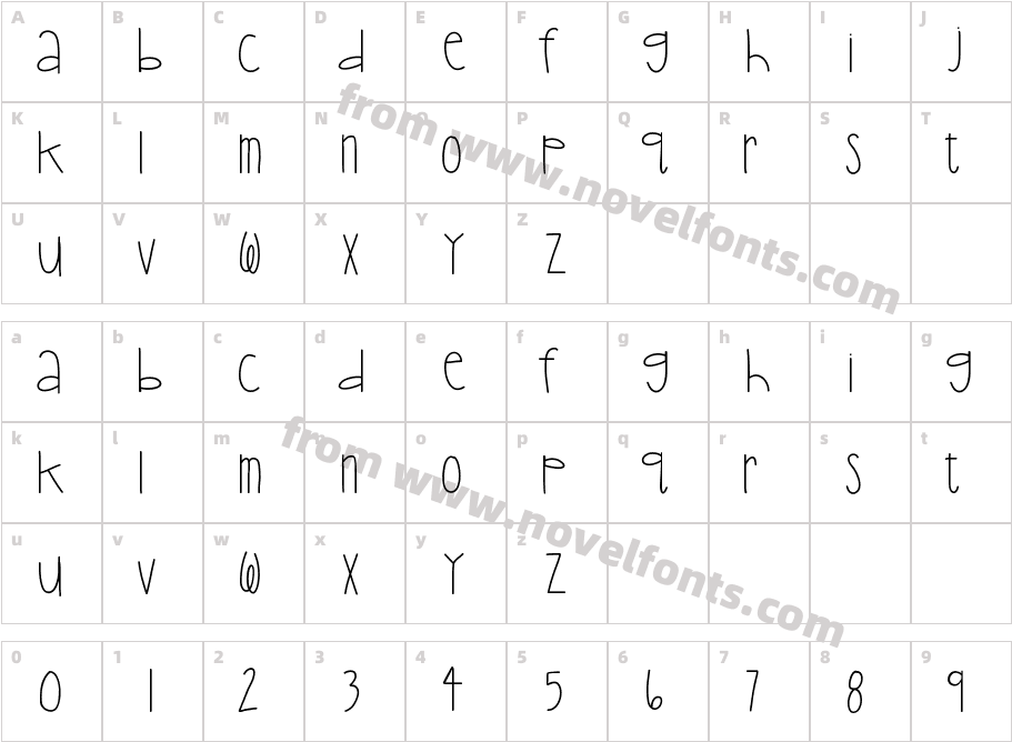 HelloBoyfriendCharacter Map