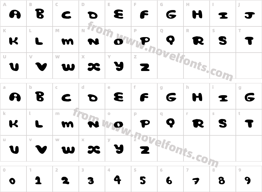 ComicBubbleCharacter Map