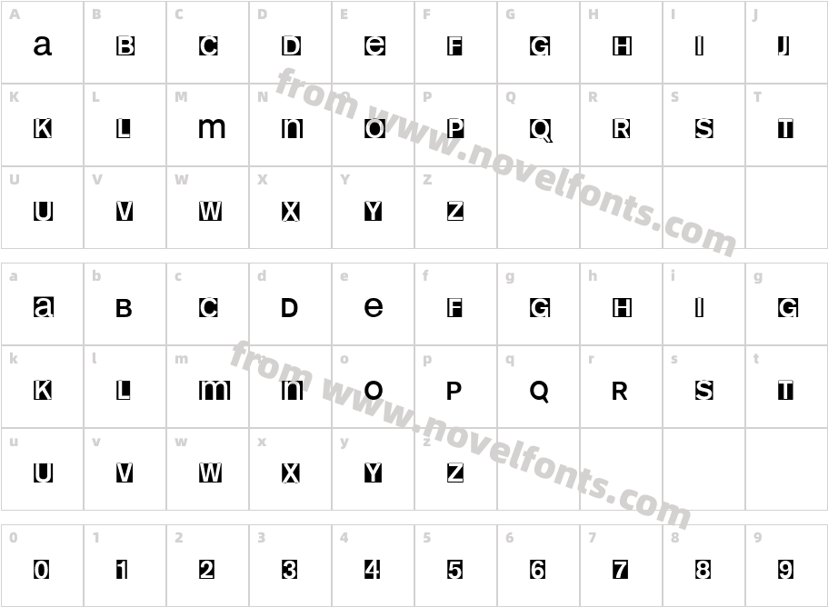 HelloweeniACharacter Map