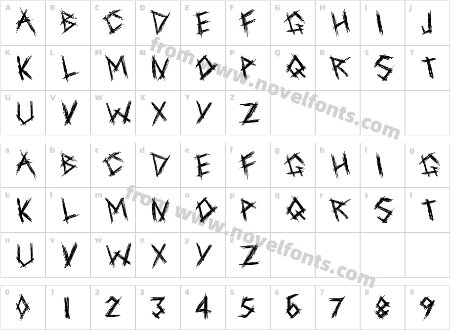 Help MeCharacter Map